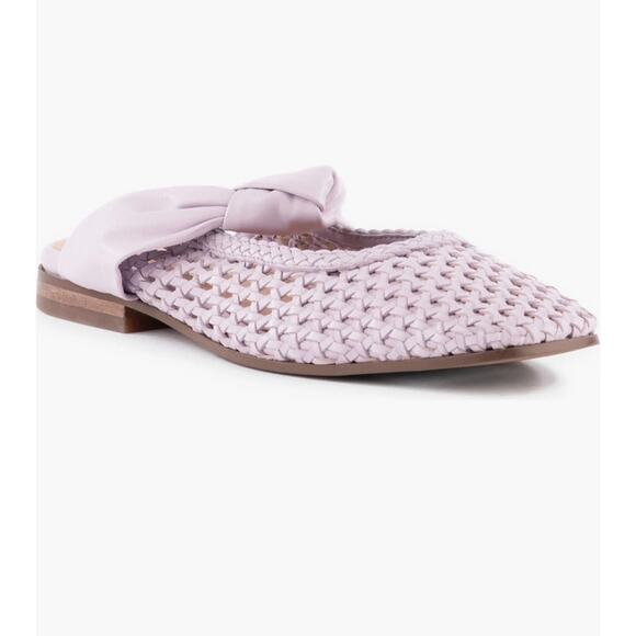 Seychelles Shoes - Seychelles Art Deco Woven Flats Lavender Size 7.5